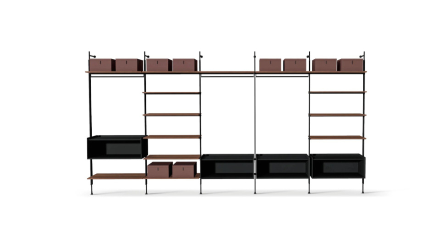 Гардеробная Bonaldo Roll walk-in closet