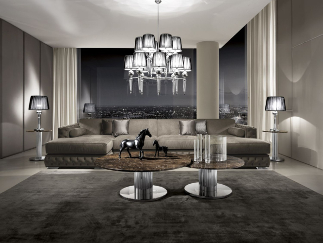 Журнальный столик Dv home collection Douglas lamp table