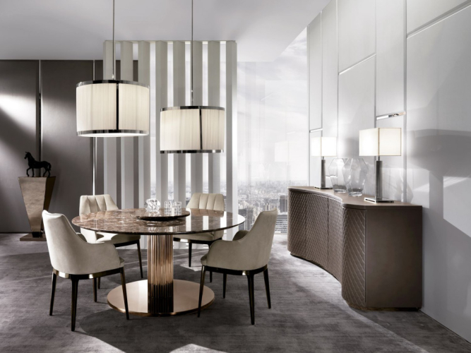 Стол в столовую Dv home collection Douglas Round