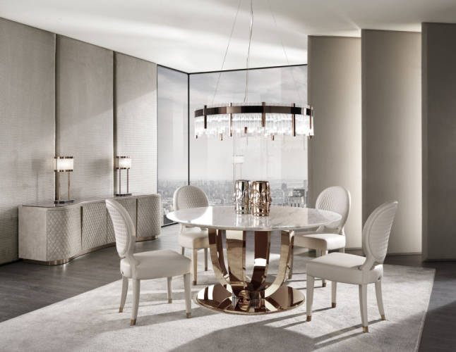 Стол в столовую Dv home collection Hermes round