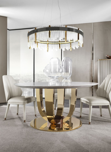 Стол в столовую Dv home collection Hermes round