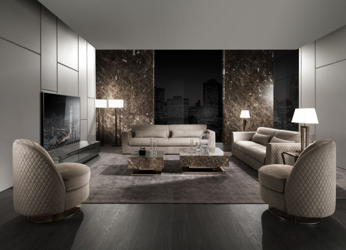 Кресло Dv home collection Charlotte girevole