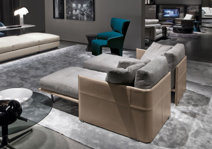 Шезлонг Minotti Luggage