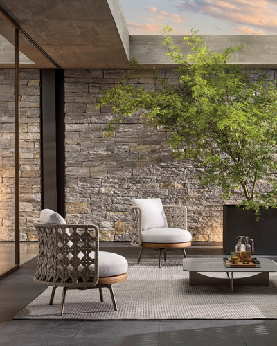 Кресло Minotti Torii Nest Outdoor