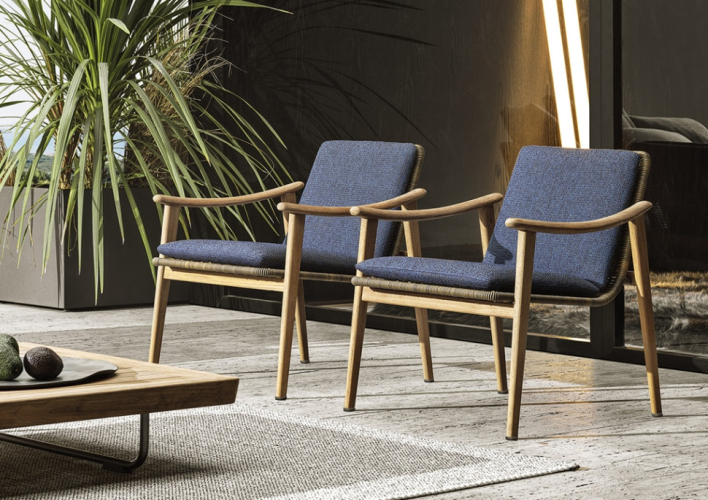 Кресло Minotti Fynn Outdoor