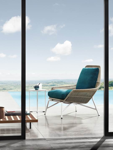 Кресло Minotti Prince Cord Outdoor