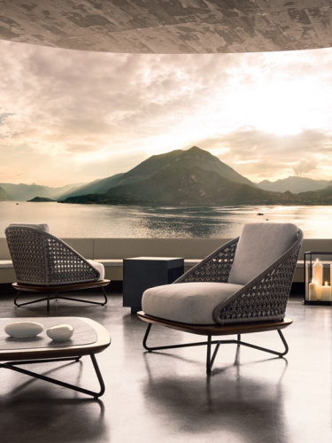 Кресло Minotti Rivera Armchair