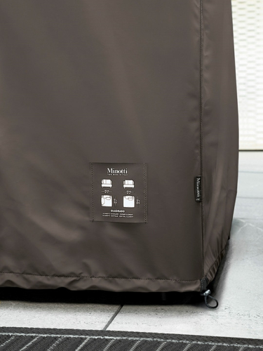 Кресло Minotti Warhol Iroko Outdoor