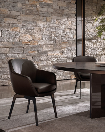 Стул в столовую Minotti Belt Dining