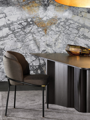 Стул в столовую Minotti Fil Noir