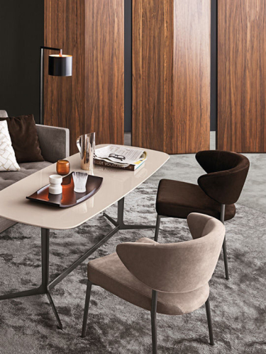 Стул в столовую Minotti Mills Low