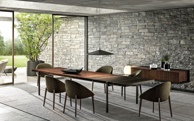 Стол в столовую Minotti Superquadra