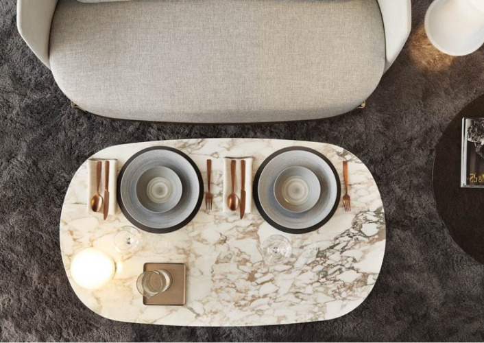 Стол в столовую Minotti Oliver Lounge