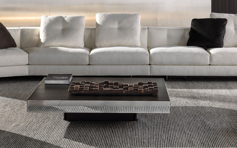 Журнальный стол Minotti Solid Steel