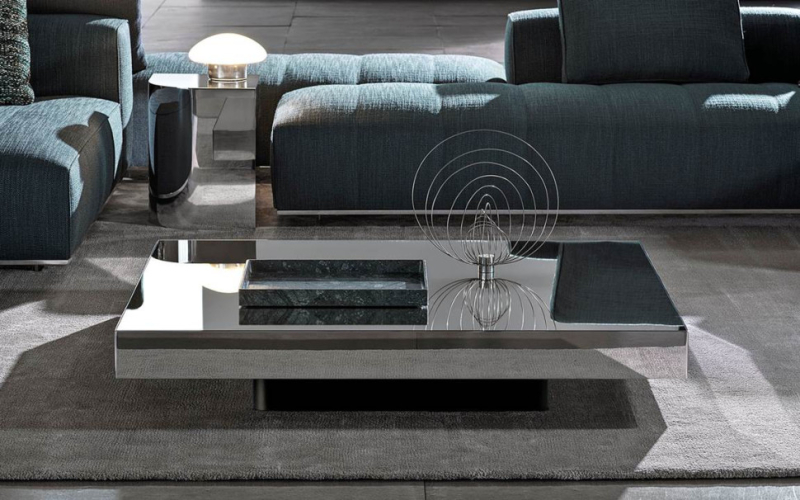 Журнальный стол Minotti Solid Steel