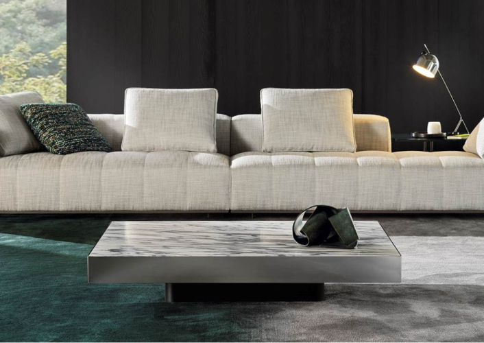 Журнальный стол Minotti Solid Steel