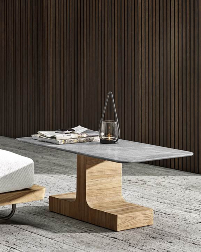 Журнальный стол Minotti Block Outdoor