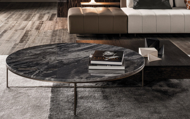 Журнальный стол Minotti Calder Bronze