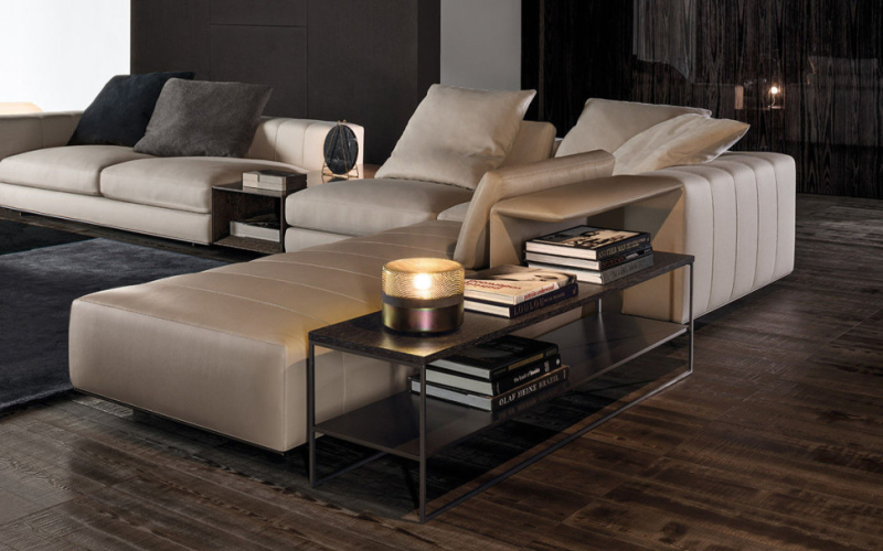 Журнальный стол Minotti Calder Bronze