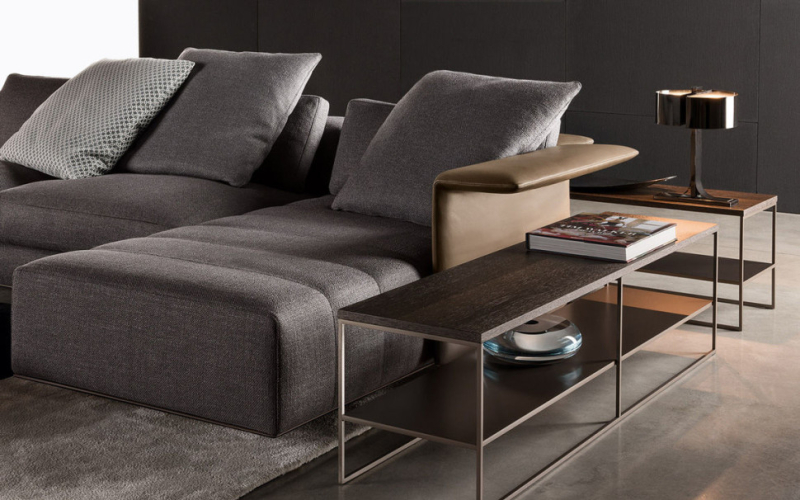 Журнальный стол Minotti Calder Bronze