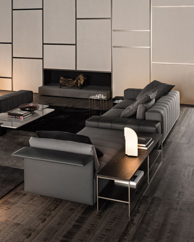 Журнальный стол Minotti Calder Bronze
