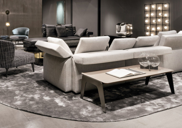 Журнальный стол Minotti Kirk Metal