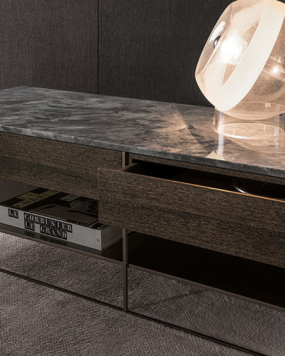 Консоль Minotti Calder Bronze