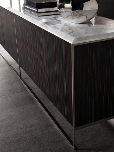 Тумба Minotti Calder Bronze