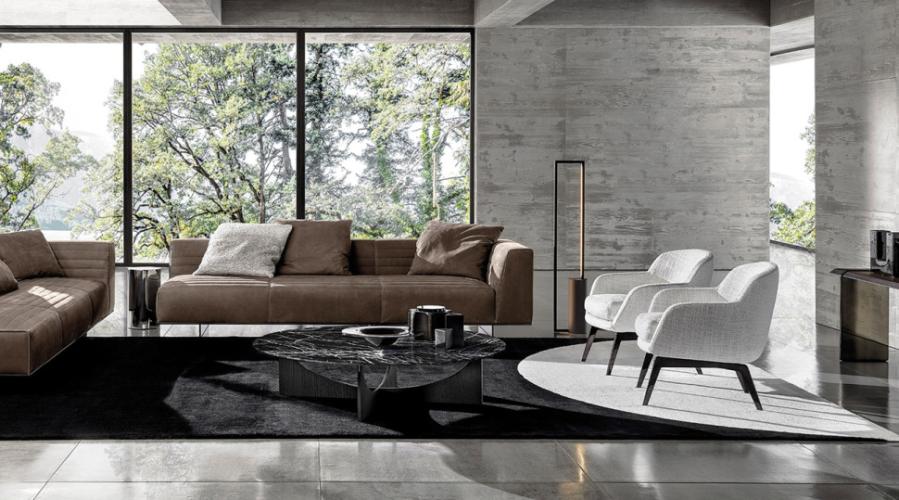 Ковёр Minotti Dibbets Circle