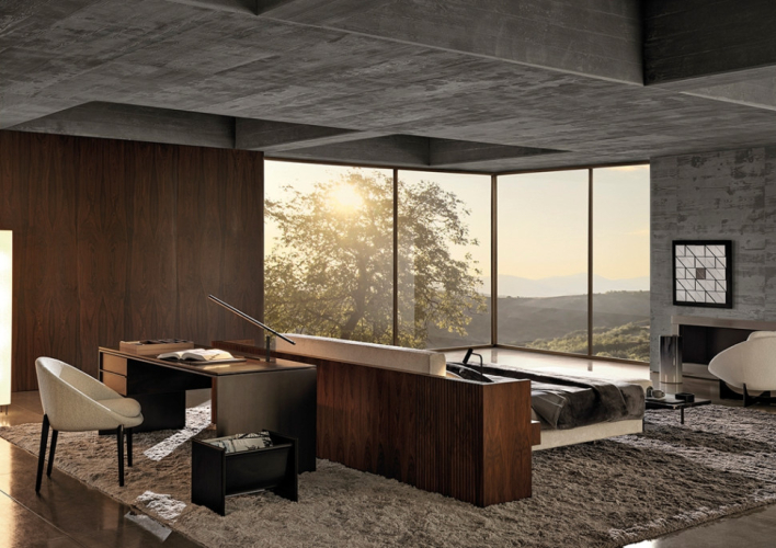 Кровать Minotti Brasilia Bed
