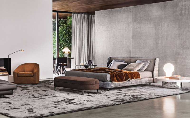 Кровать Minotti Spencer Bed