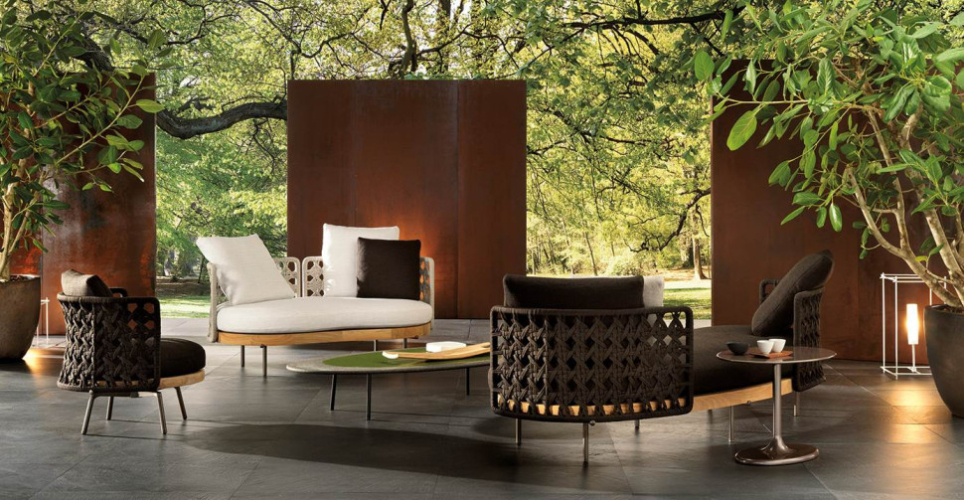 Диван Minotti Torii Nest Outdoor