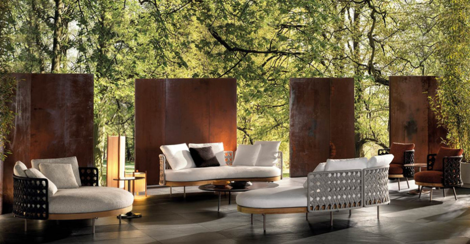 Диван Minotti Torii Nest Outdoor