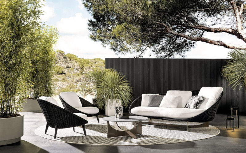 Диван Minotti Lido Cord Outdoor