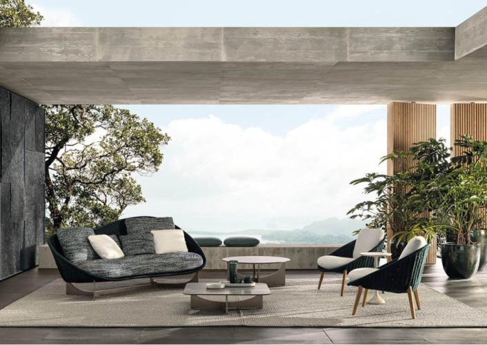 Диван Minotti Lido Cord Outdoor
