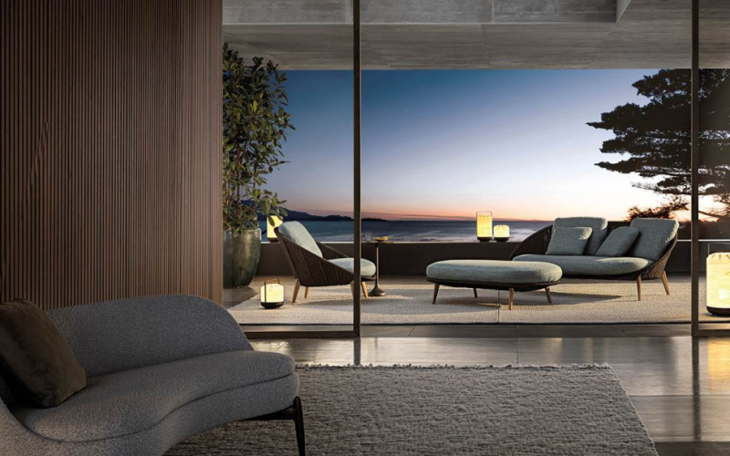 Диван Minotti Lido Cord Outdoor
