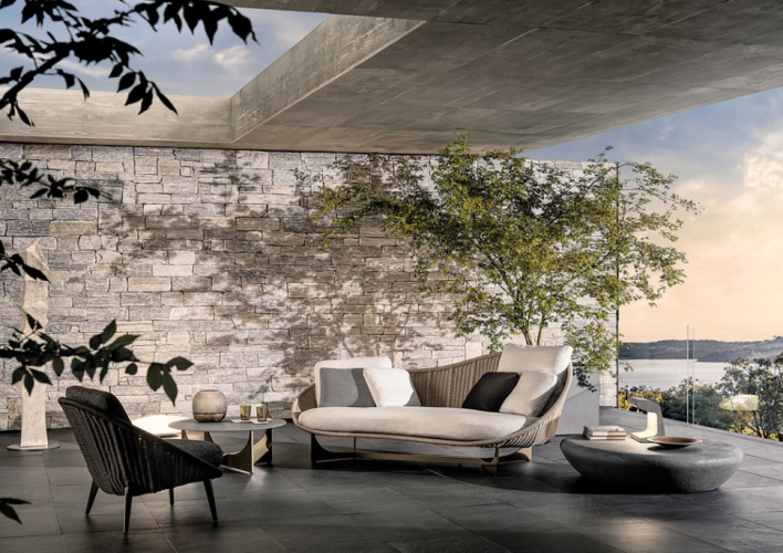 Диван Minotti Lido Cord Outdoor