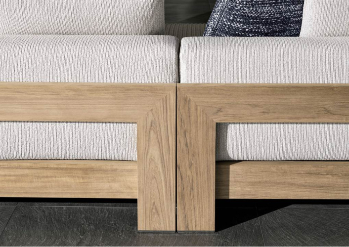 Диван Minotti Alison Iroko Nature