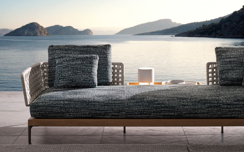 Диван Minotti Patio Teak