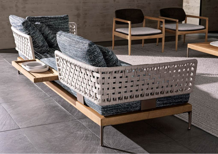 Диван Minotti Patio Teak