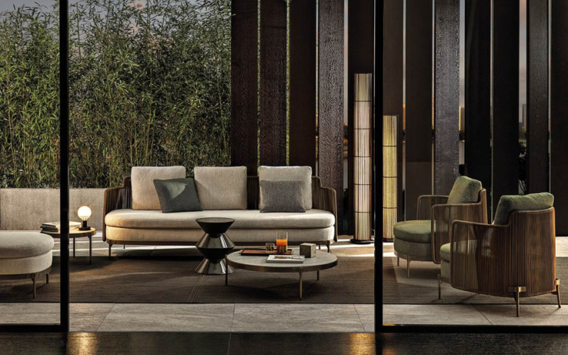 Диван Minotti Tape Cord Outdoor