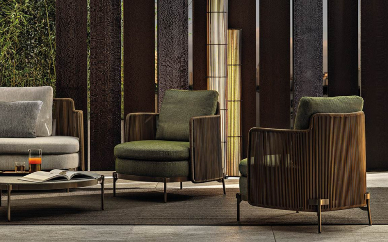 Диван Minotti Tape Cord Outdoor
