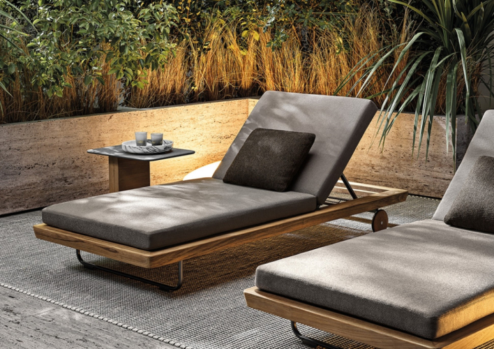 Шезлонг Minotti Sunray