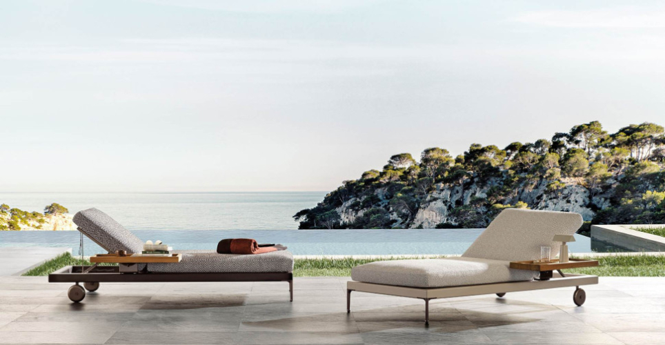 Шезлонг Minotti Patio Daybed