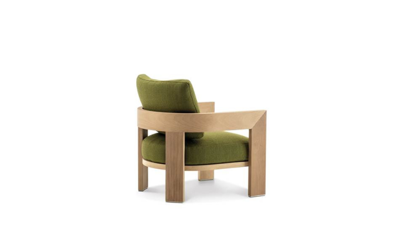 Кресло Minotti Warhol Iroko Nature