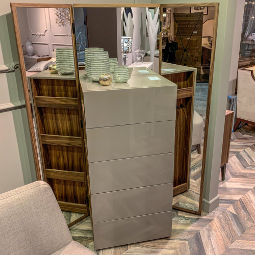 Комод высокий с зеркалом Mod Interiors Avila 69,7 x 40,5 x 170h nc67244
