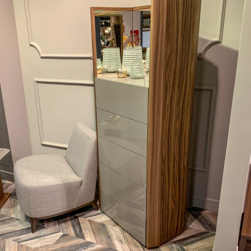 Комод высокий с зеркалом Mod Interiors Avila 69,7 x 40,5 x 170h nc67244