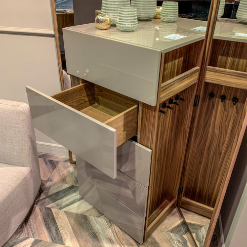 Комод высокий с зеркалом Mod Interiors Avila 69,7 x 40,5 x 170h nc67244