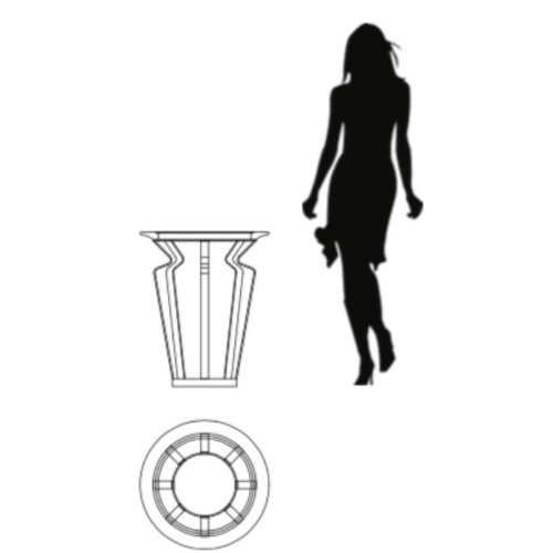 Приставной столик Vivienne TIMELESS SALE, FRATELLI BARRI