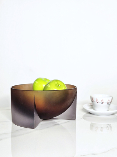 Чаша Transparent Brown bowl